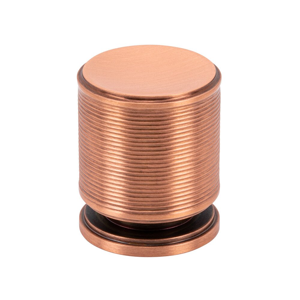 Vesta Hardware 1" Round Knob in Brushed Copper