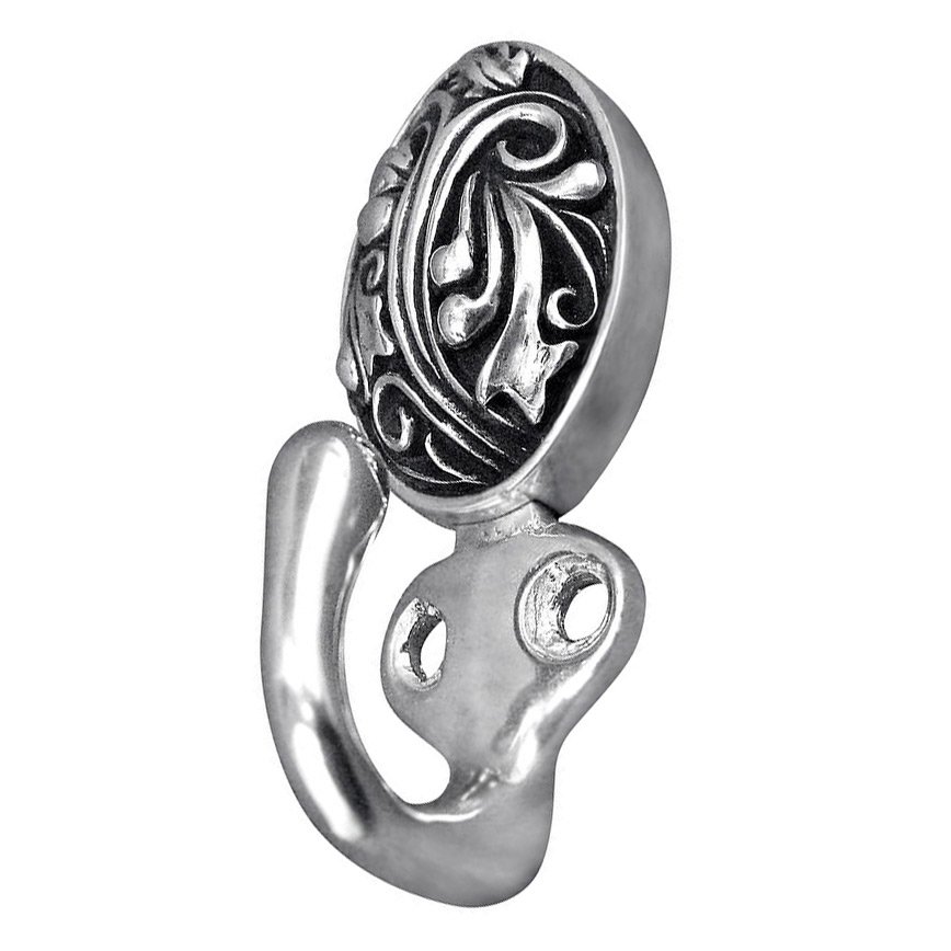 Vicenza Hardware Hook in Antique Silver