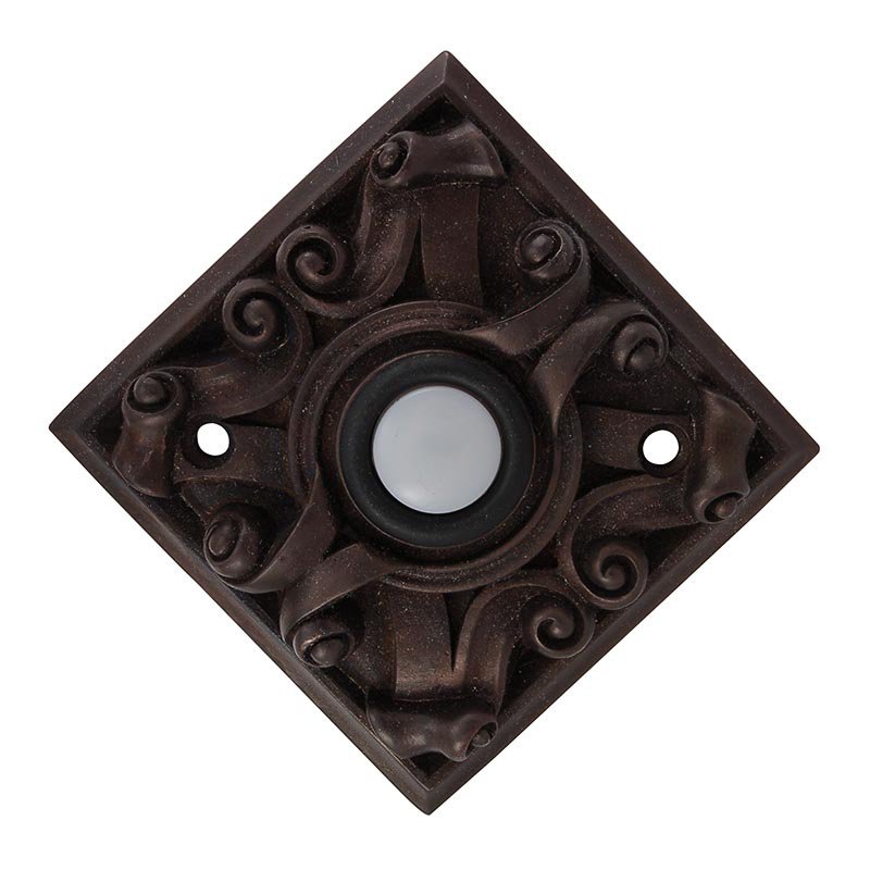 Vicenza Hardware Diamond Sforza Ornate Design in Oil Rubbed Bronze
