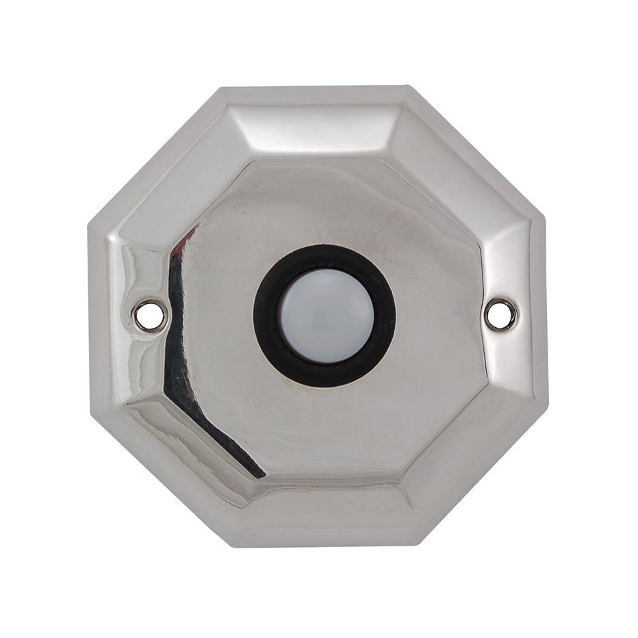 Vicenza Hardware Octagonal Reflection Design in Polished Silver