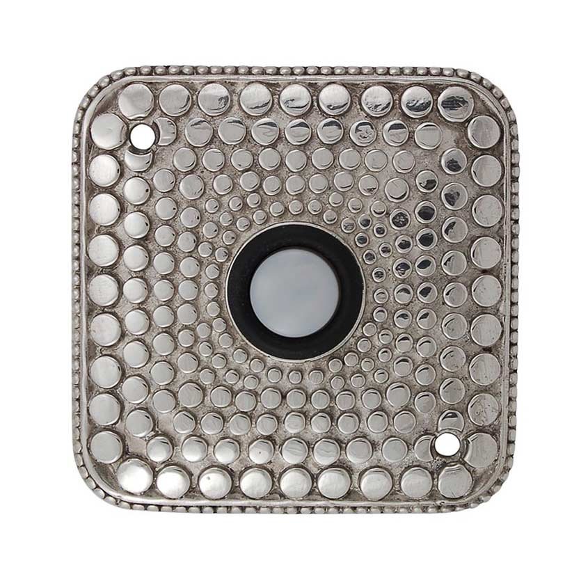 Vicenza Hardware Dots Design in Polished Silver