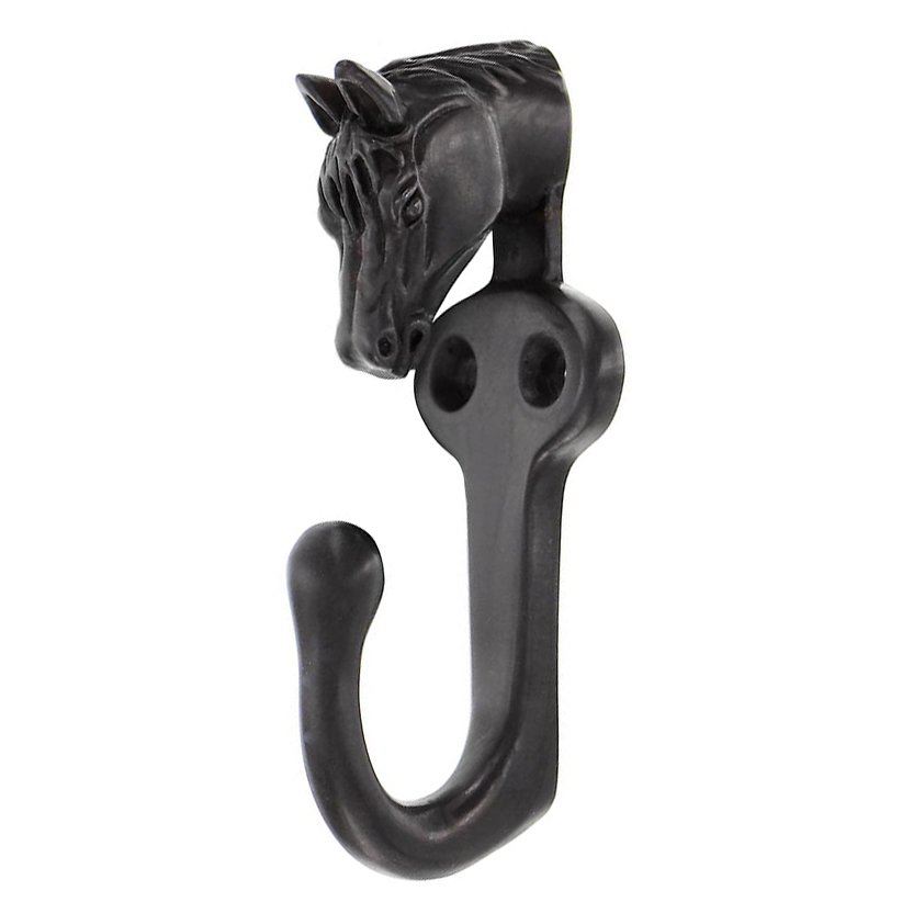 Vicenza Hardware Horse Head Hook in Oil Rubbed Bronze