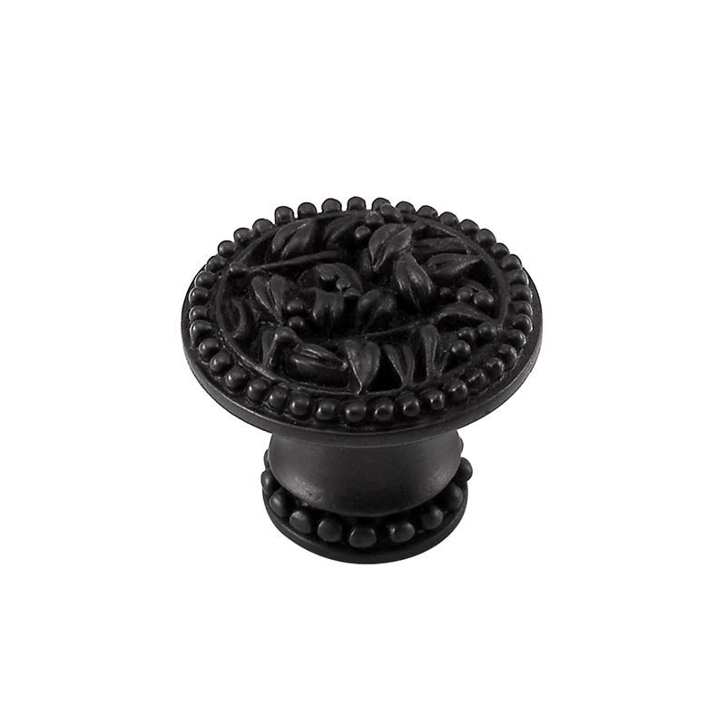 Vicenza Hardware 1" Knob with Small Base in Oil Rubbed Bronze