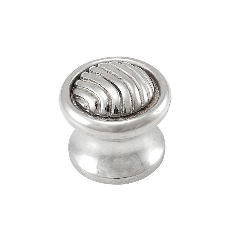 Vicenza Hardware Small Knob in Polished Silver