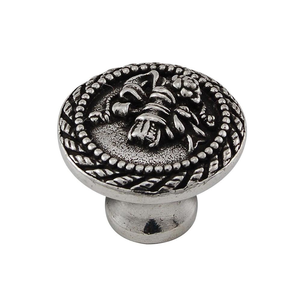 Vicenza Hardware 1 1/4" Classical Knob with Small Base in Vintage Pewter