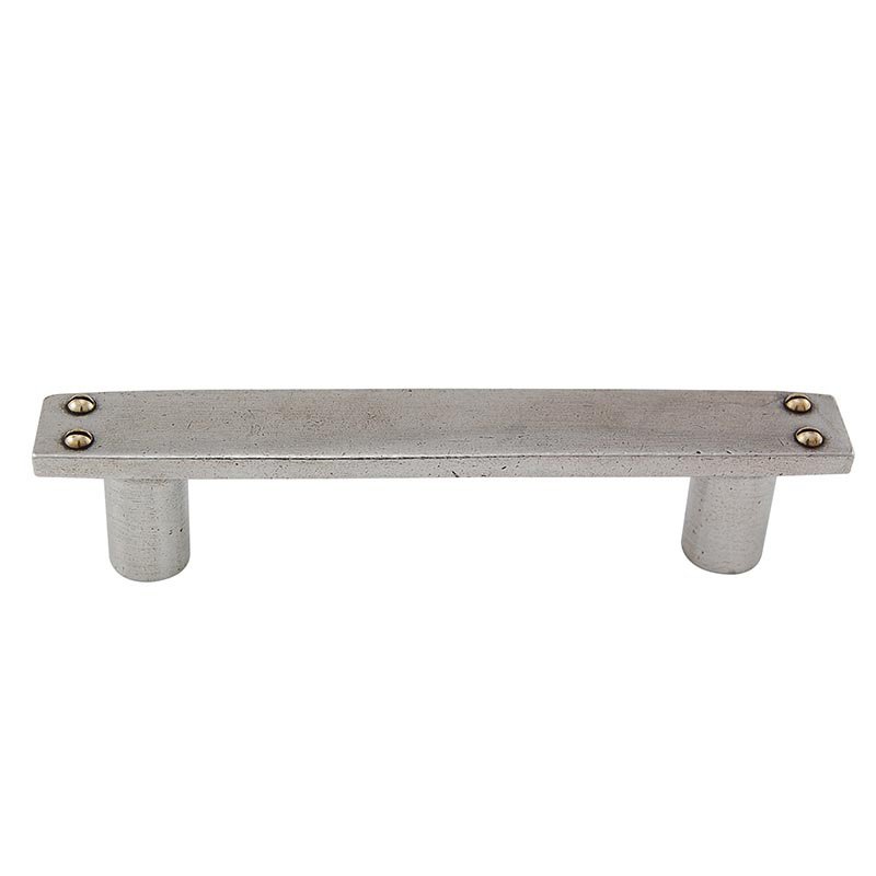 Vicenza Hardware 3" Centers Nail Head Pull in Vintage Pewter