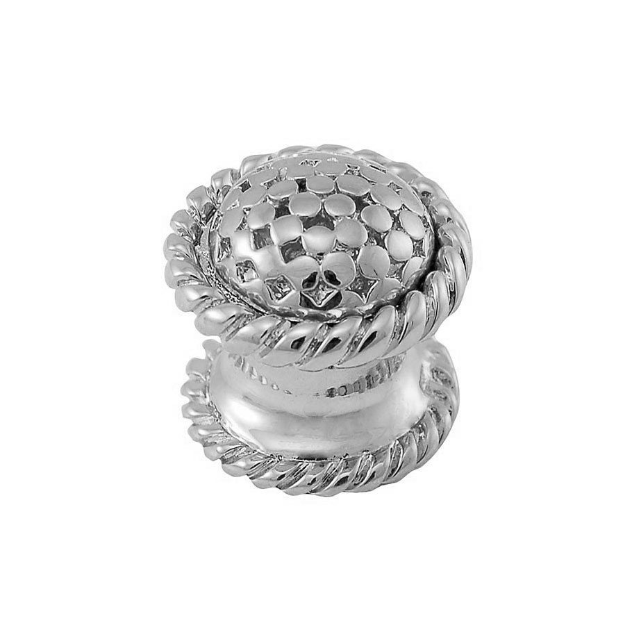 Vicenza Hardware Small Knob 1" in Polished Silver