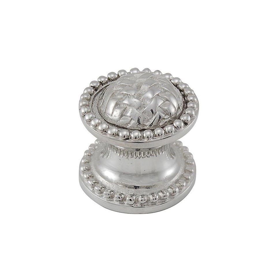 Vicenza Hardware Small Knob 1" in Polished Silver
