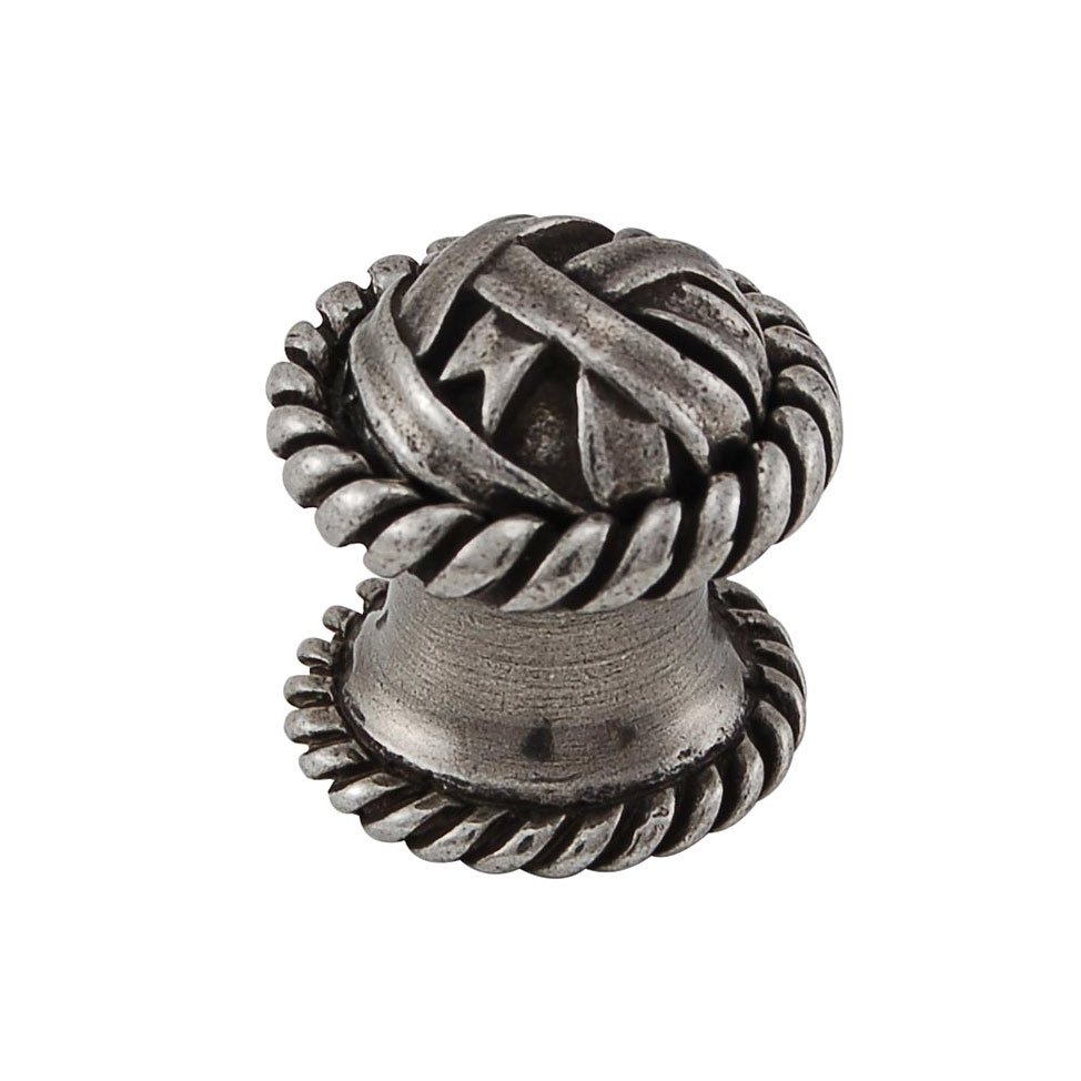 Vicenza Hardware Small Knob 1" in Vintage Pewter