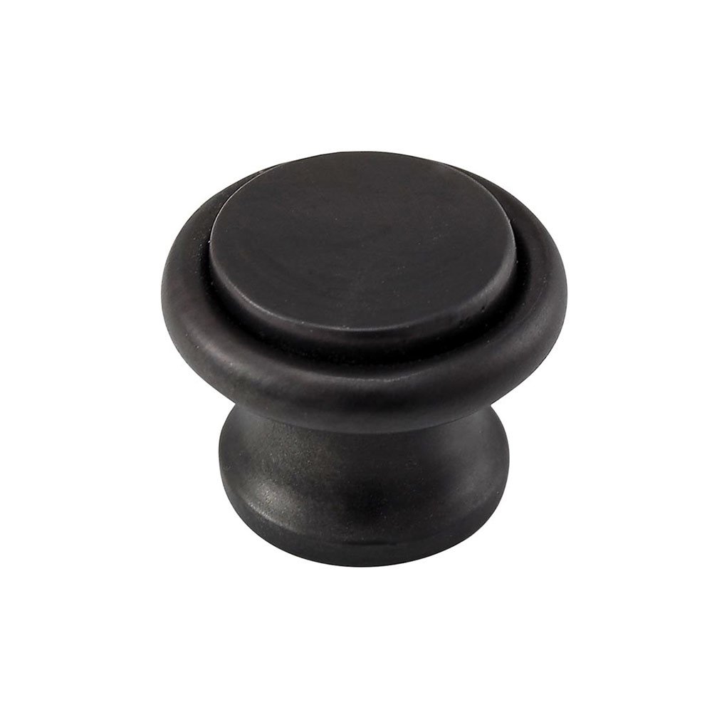 Vicenza Hardware Large Knob 1 1/4" in Oil Rubbed Bronze