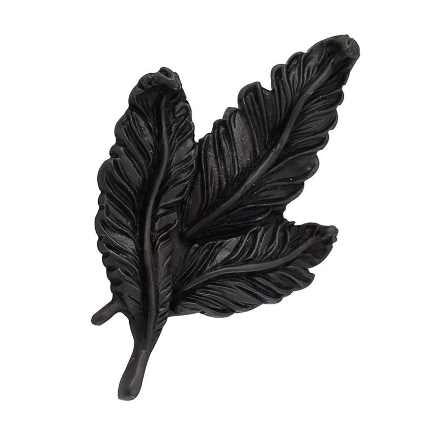 Vicenza Hardware Large Leaf Knob in Oil Rubbed Bronze