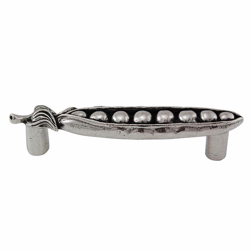 Vicenza Hardware Pea Pod Handle 76mm in Vintage Pewter