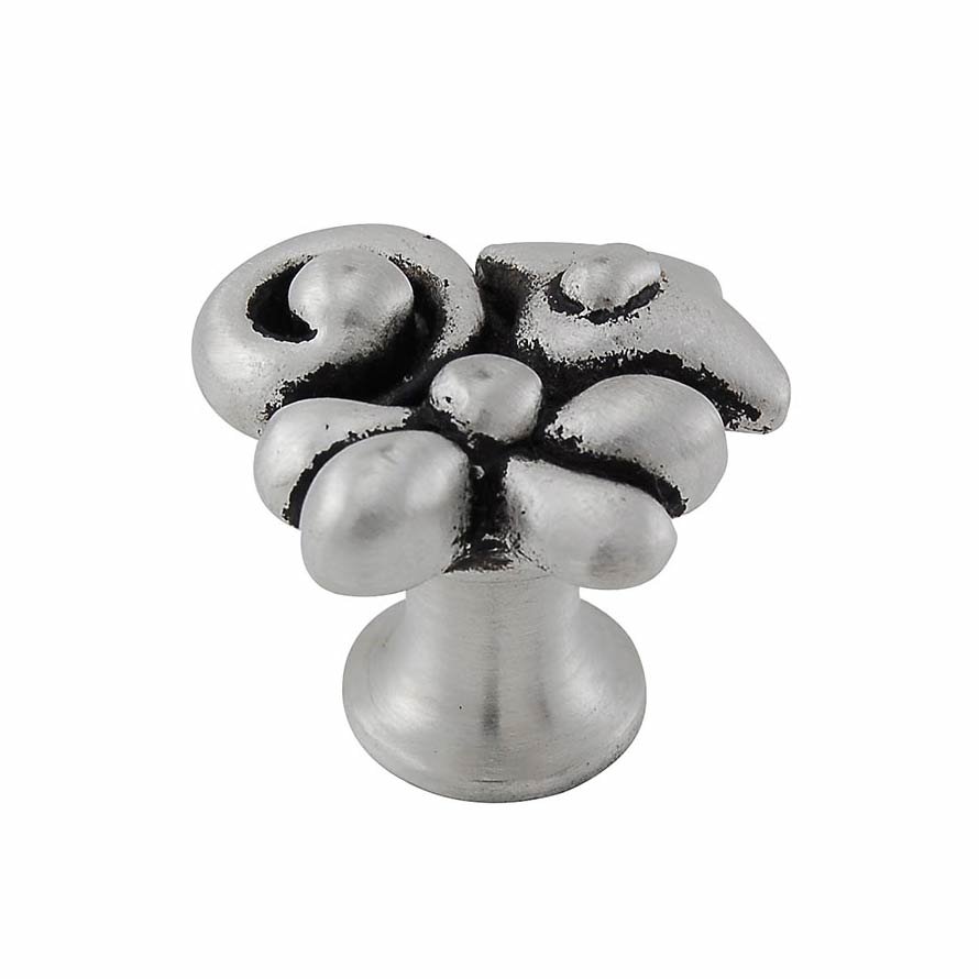 Vicenza Hardware Abstract Knob in Antique Nickel