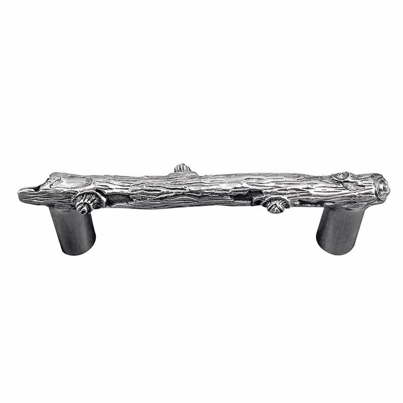 Vicenza Hardware Tree Branch Handle 76mm in Antique Silver