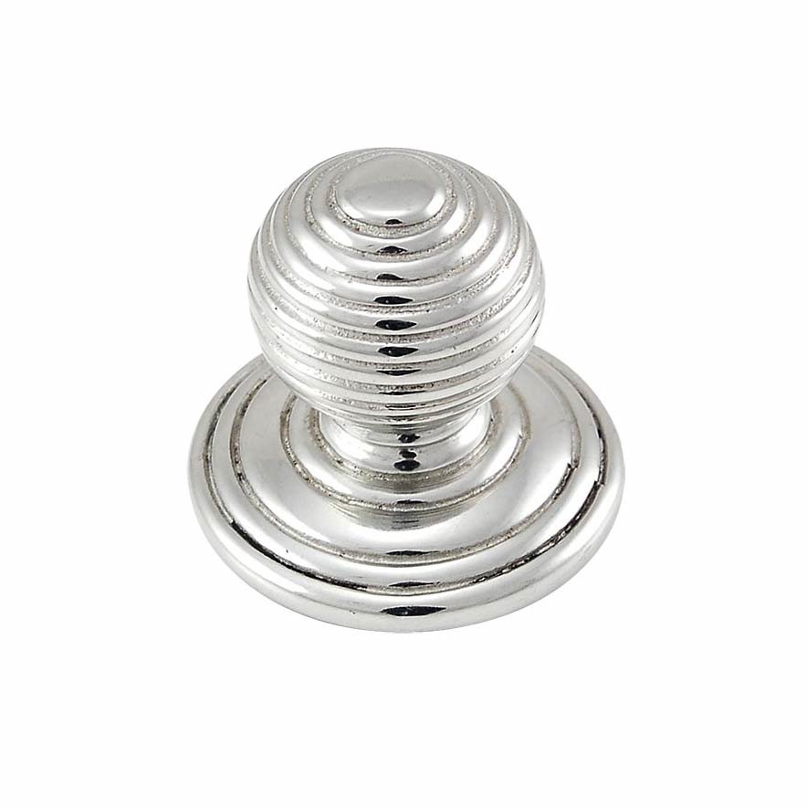 Vicenza Hardware Large Multi Ring Ball Knob in Polished Silver