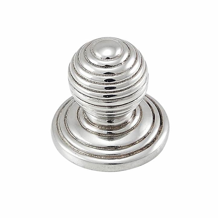 Vicenza Hardware Small Multi Ring Ball Knob in Polished Silver