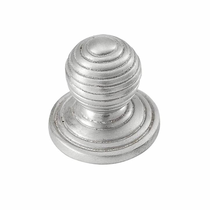 Vicenza Hardware Small Multi Ring Ball Knob in Satin Nickel