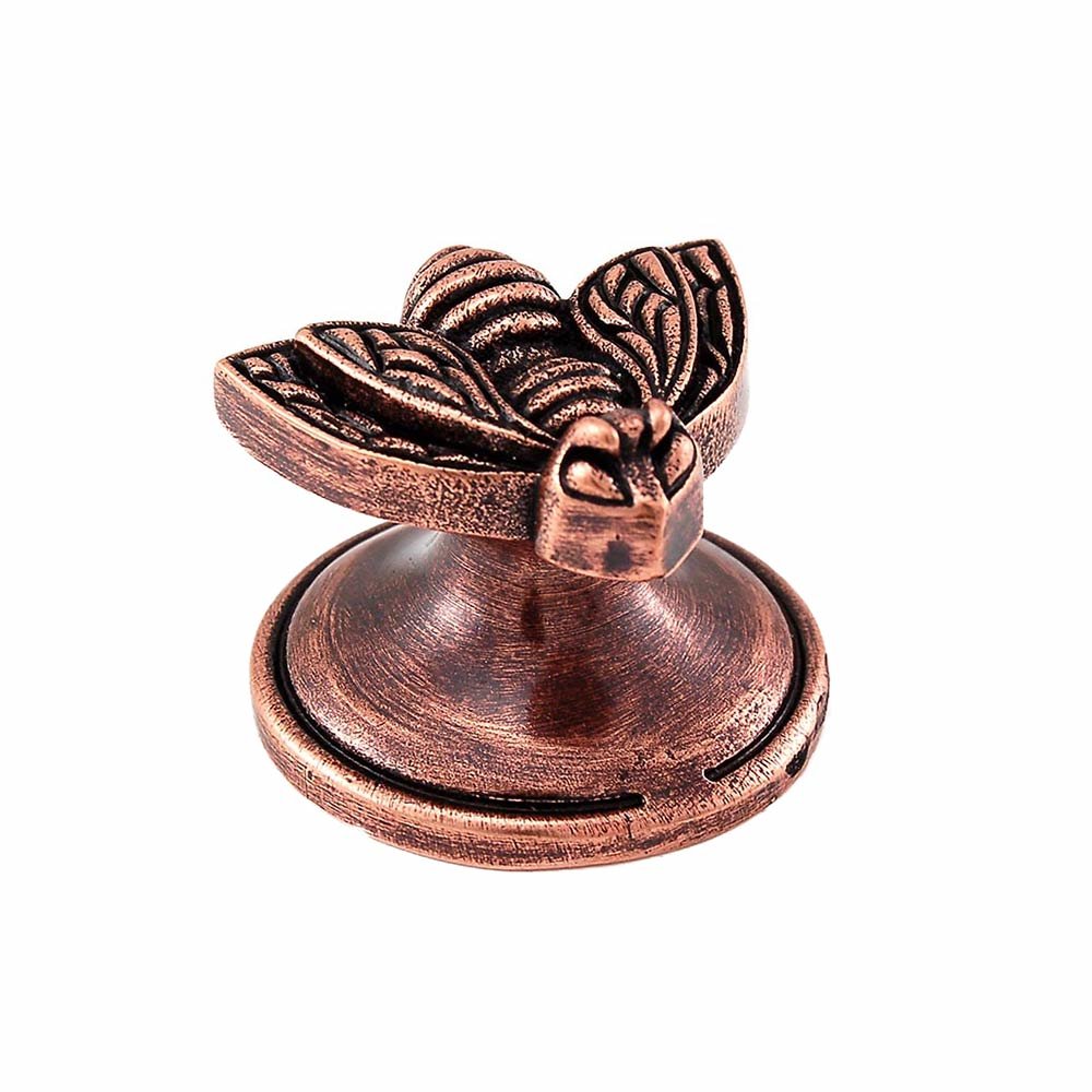 Vicenza Hardware Large Bumble Bee Knob in Antique Copper
