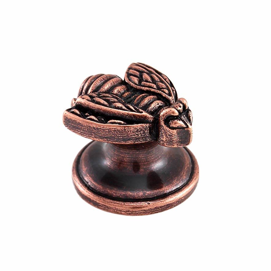 Vicenza Hardware Small Bumble Bee Knob in Antique Copper