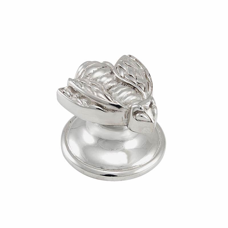 Vicenza Hardware Small Bumble Bee Knob in Polished Silver