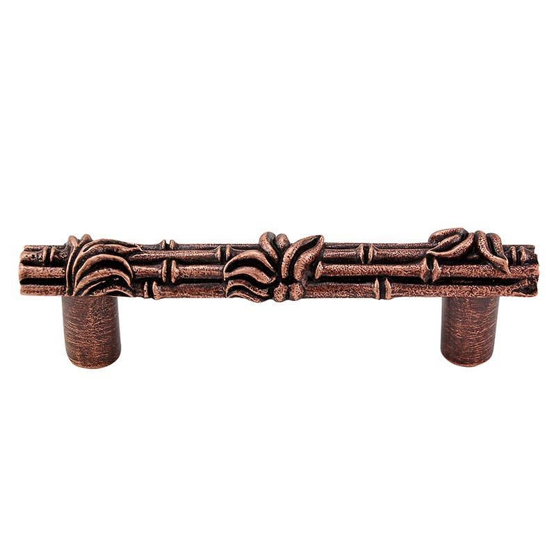 Vicenza Hardware Bundled Bamboo Handle 76mm in Antique Copper