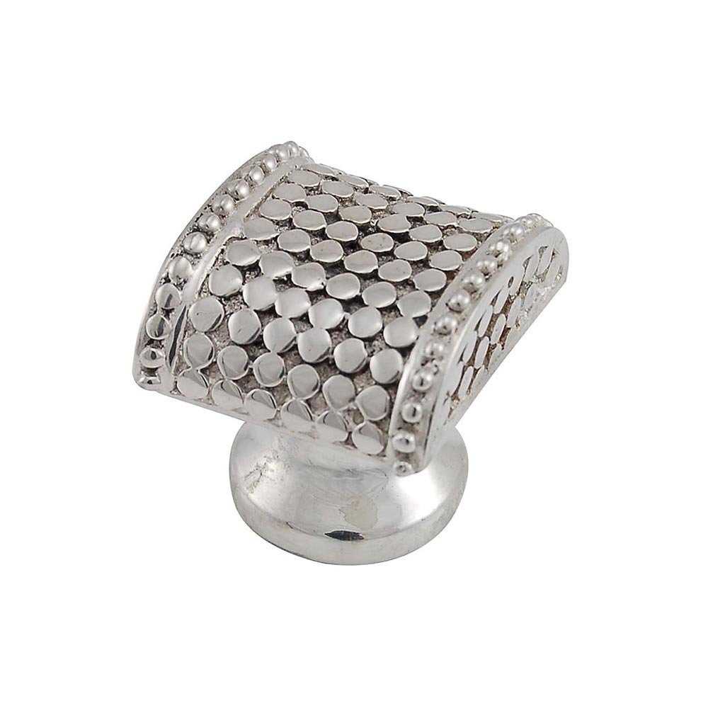 Vicenza Hardware Small Spotted Knob in Polished Nickel