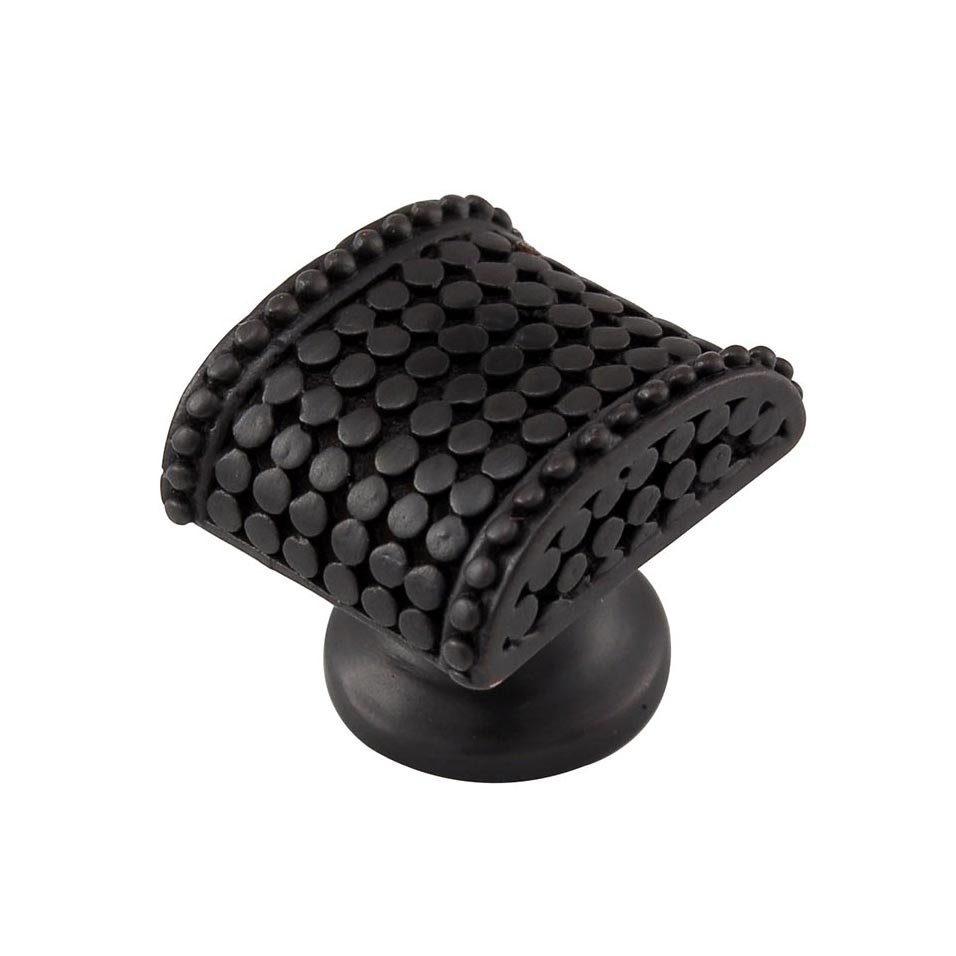 Vicenza Hardware Large Spotted Knob in Oil Rubbed Bronze