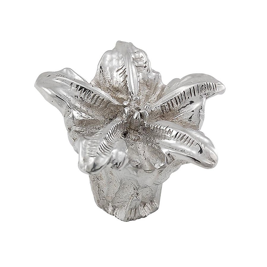 Vicenza Hardware 1 1/2" Lily Knob in Polished Nickel