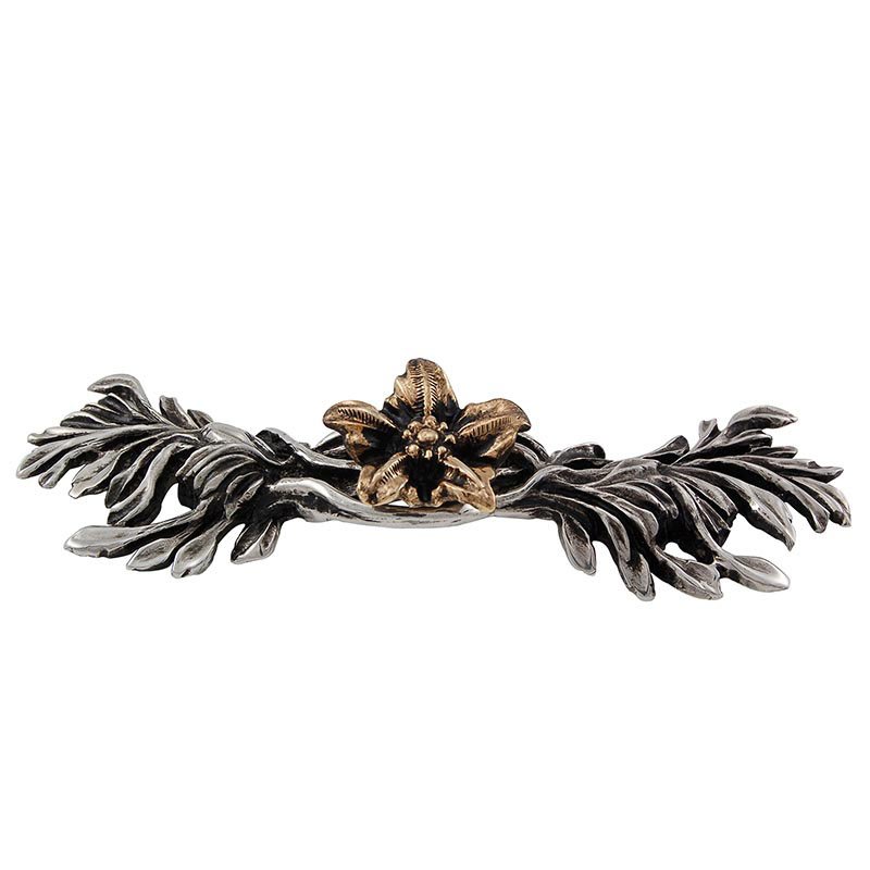 Vicenza Hardware 3" Centers Lily Pull in Two Tone