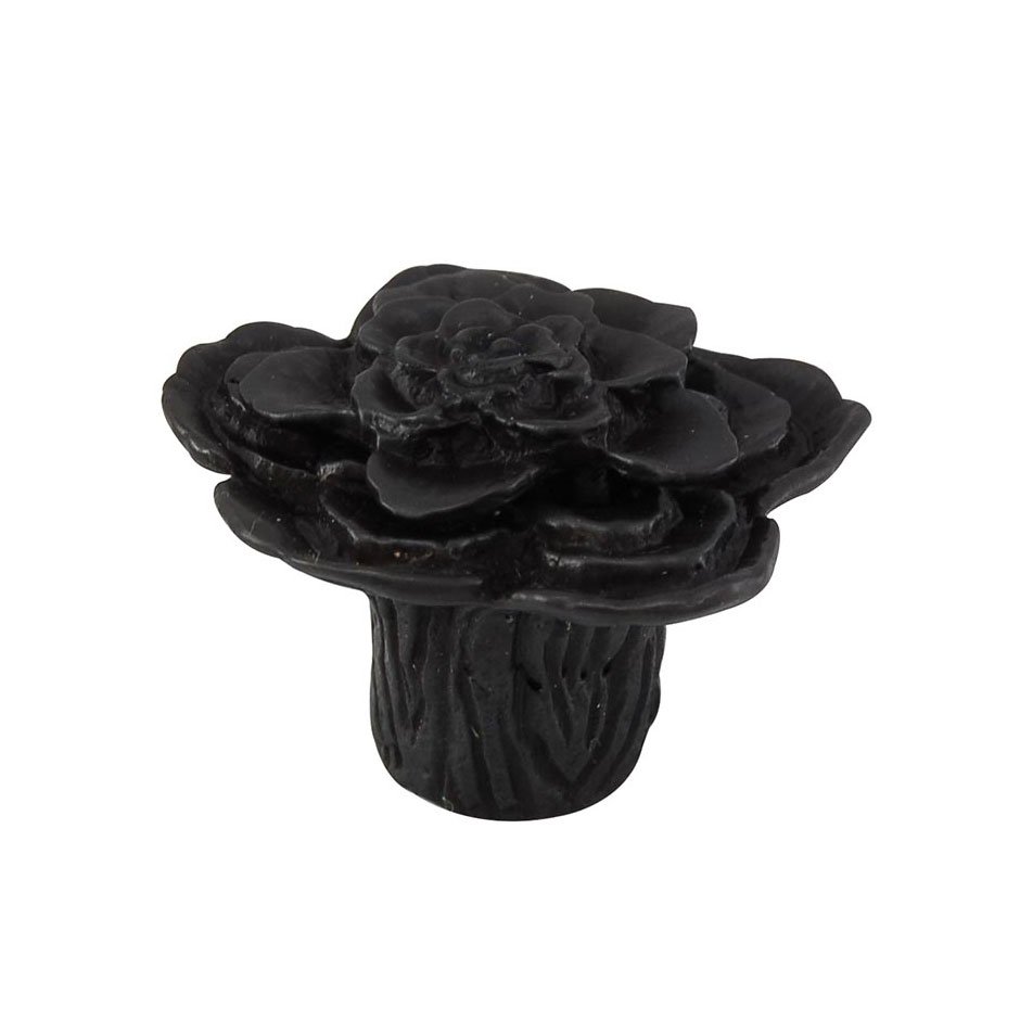 Vicenza Hardware 1 1/2" Double Rose Knob with Large Center in Oil Rubbed Bronze