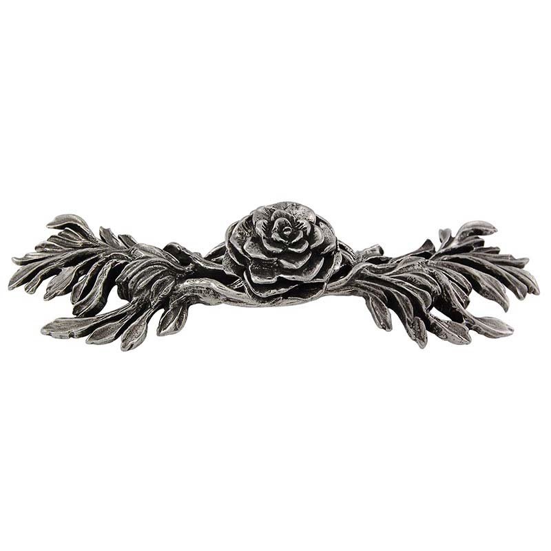 Vicenza Hardware 3" Centers Jasmine Pull in Vintage Pewter