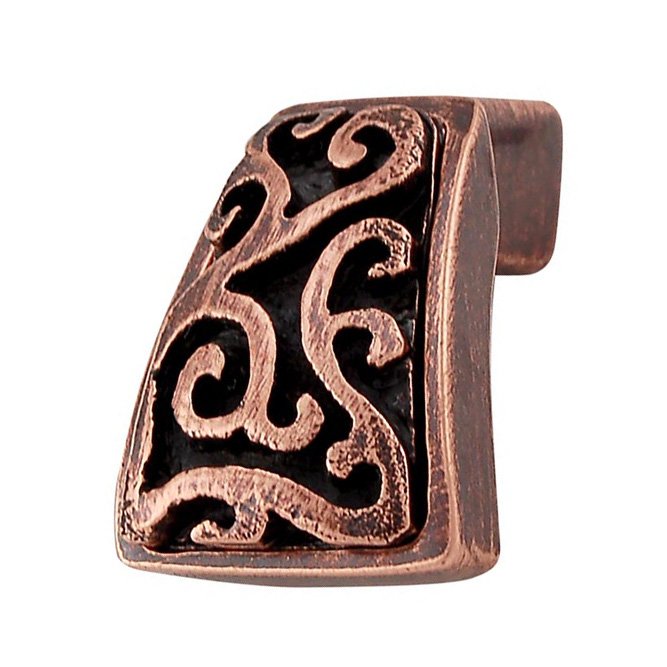 Vicenza Hardware Finger Pull in Antique Copper