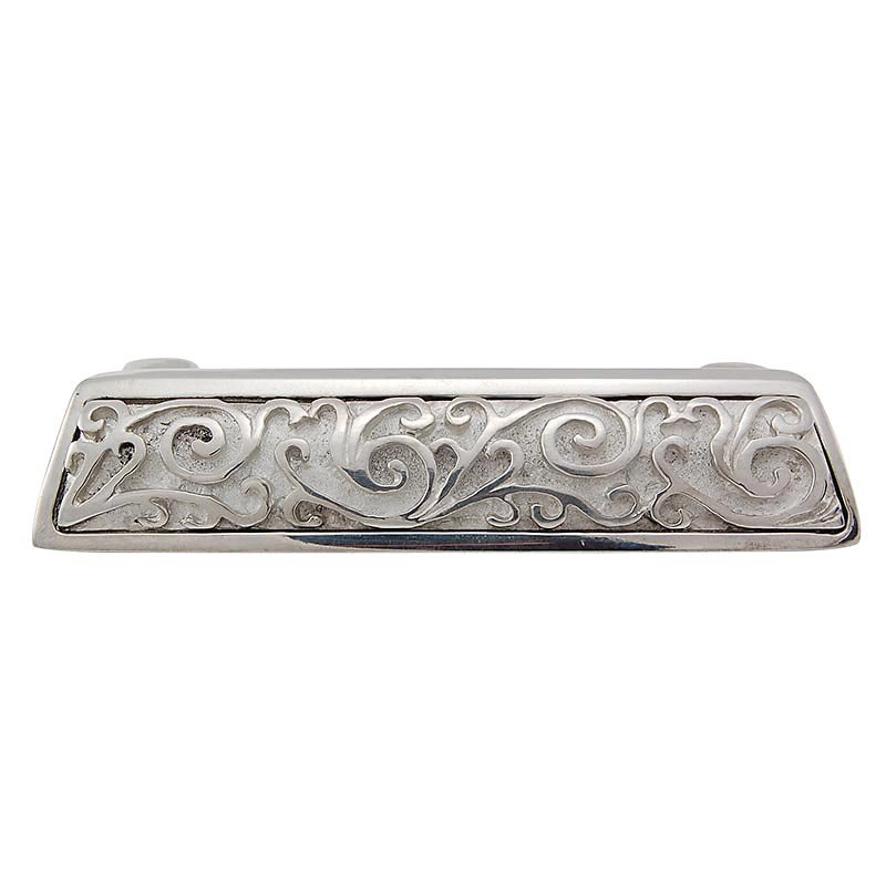 Vicenza Hardware 3" Centers Cup Pull in Polished Nickel