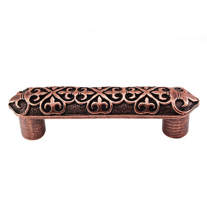 Vicenza Hardware 3" Centers Pull in Antique Copper