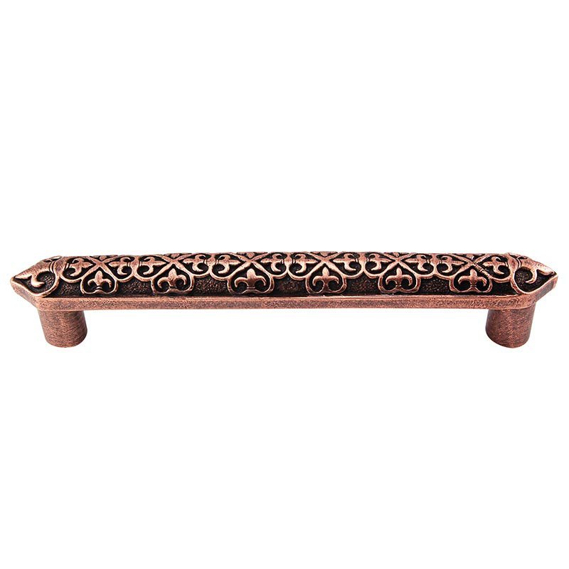 Vicenza Hardware 6" Centers Pull in Antique Copper