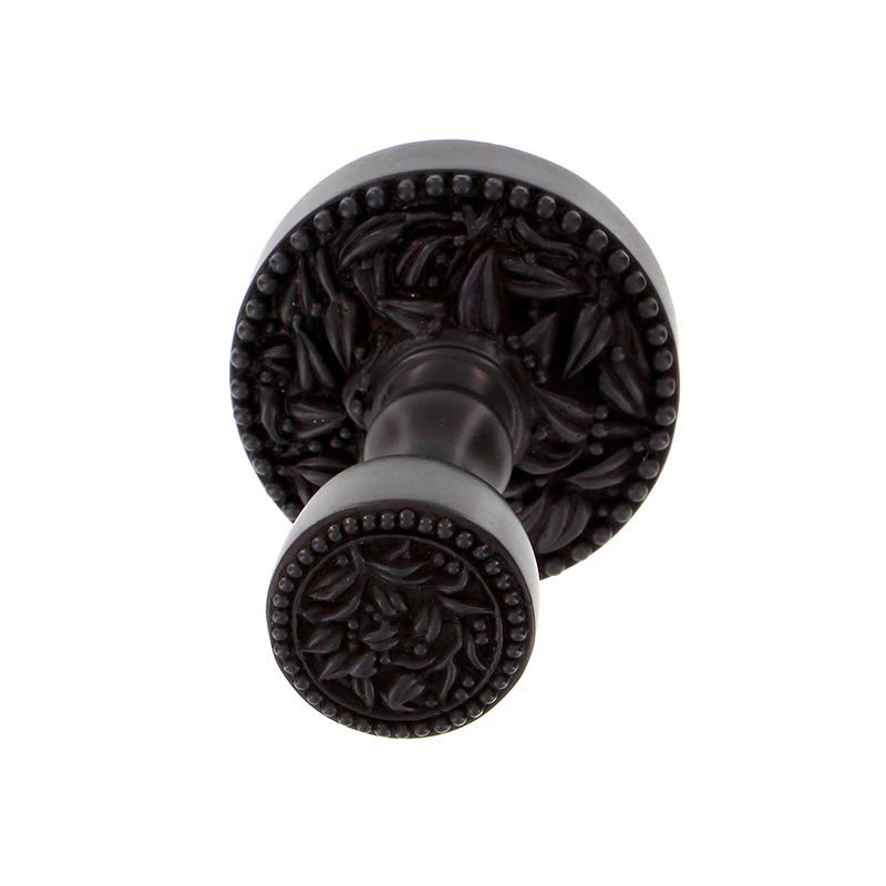Vicenza Hardware 1 1/4" Bath Post / Robe Hook in Oil Rubbed Bronze