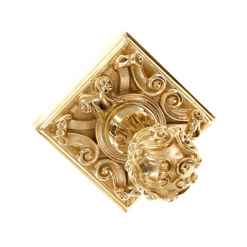Vicenza Hardware Robe Hook in Polished Gold