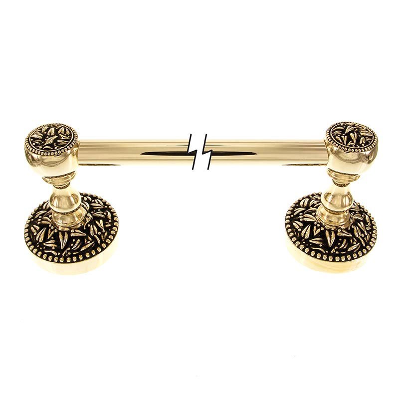 Vicenza Hardware 30" Towel Bar in Antique Gold