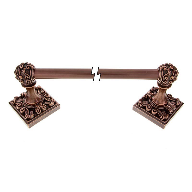 Vicenza Hardware 24" Towel Bar in Antique Copper
