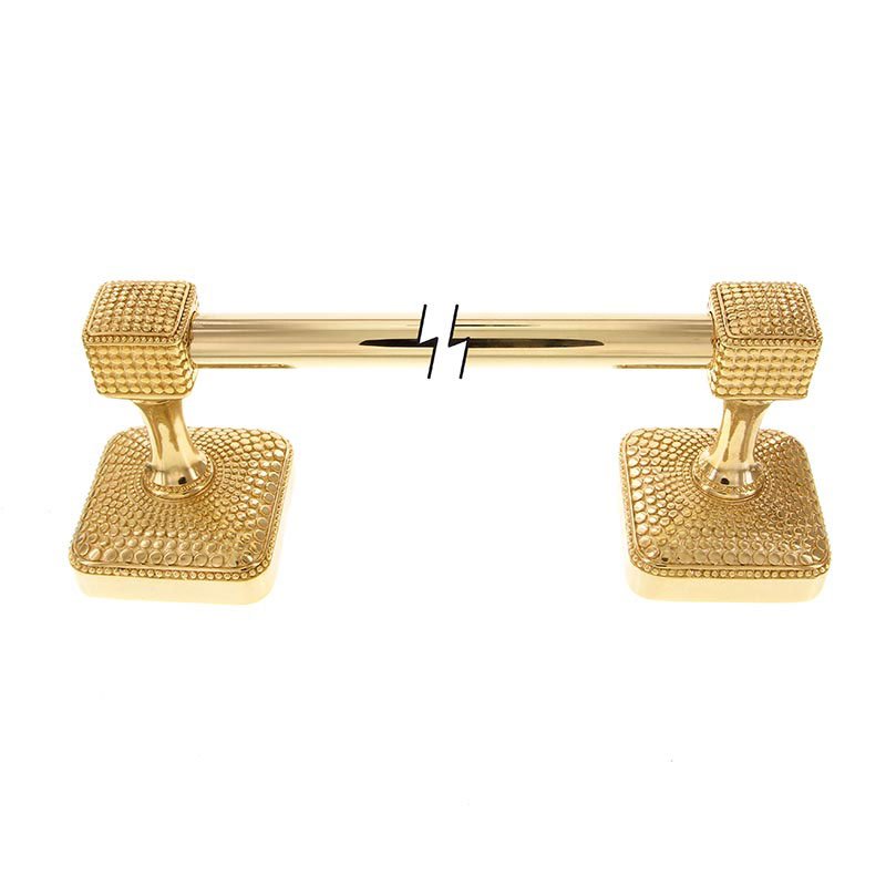 Vicenza Hardware 24" Towel Bar in Polished Gold