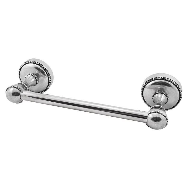 Vicenza Hardware 18" Towel Bar in Antique Silver