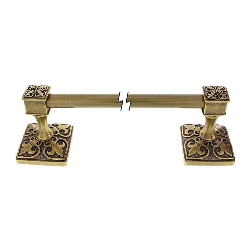 Vicenza Hardware 30" Towel Bar in Antique Brass