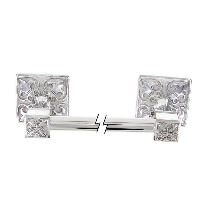 Vicenza Hardware 30" Towel Bar in Polished Silver