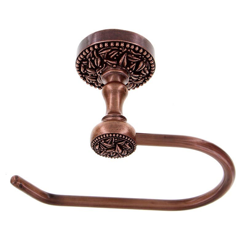 Vicenza Hardware French One Arm Toilet Tissue Holder in Antique Copper