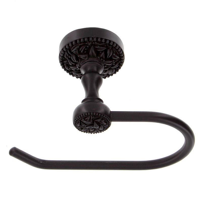 Vicenza Hardware French One Arm Toilet Tissue Holder in Oil Rubbed Bronze