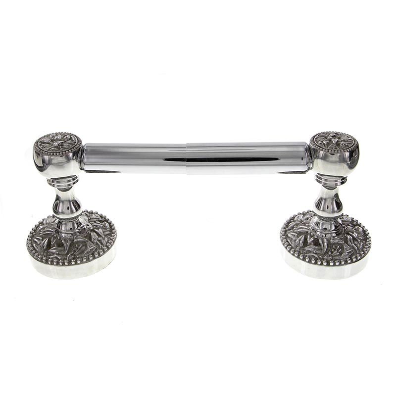 Vicenza Hardware Spring Toilet Tissue Holder in Polished Silver