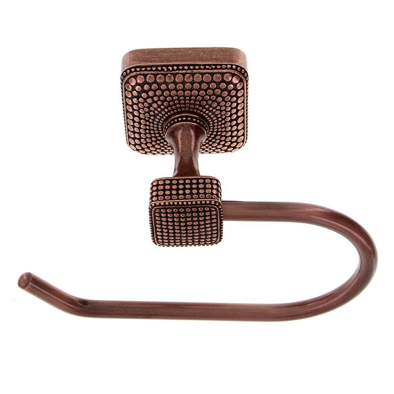Vicenza Hardware French One Arm Toilet Tissue Holder in Antique Copper