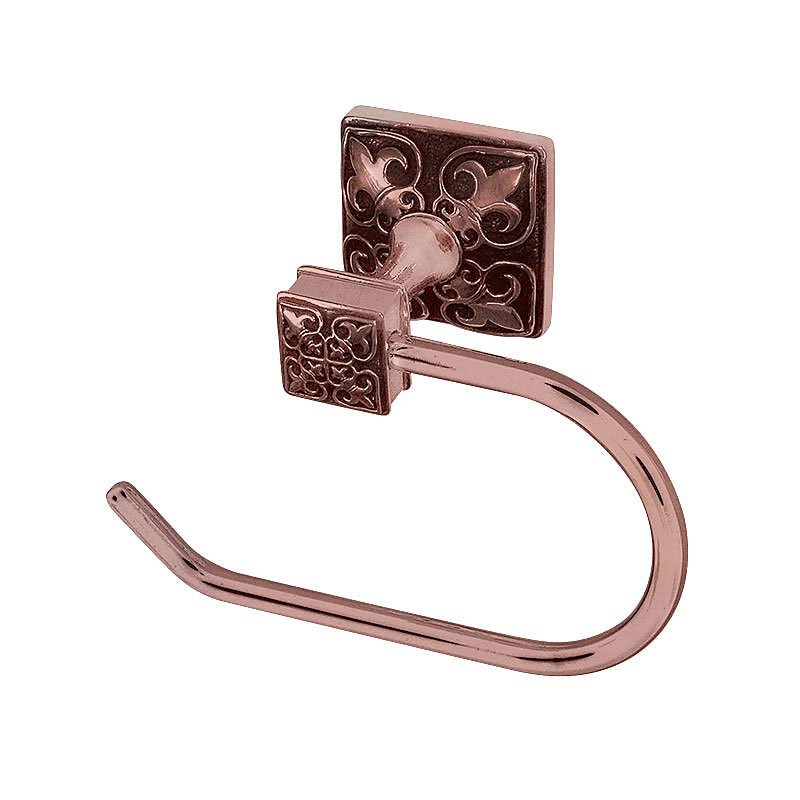 Vicenza Hardware French Toilet Paper Holder in Antique Copper