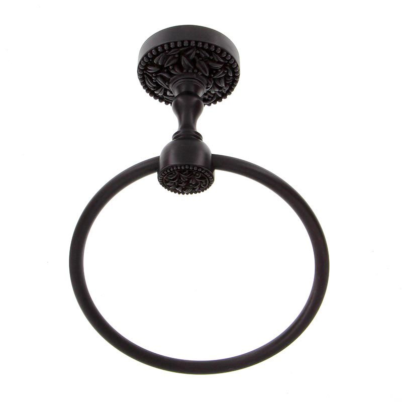 Vicenza Hardware 6 1/4" Towel Ring in Oil Rubbed Bronze