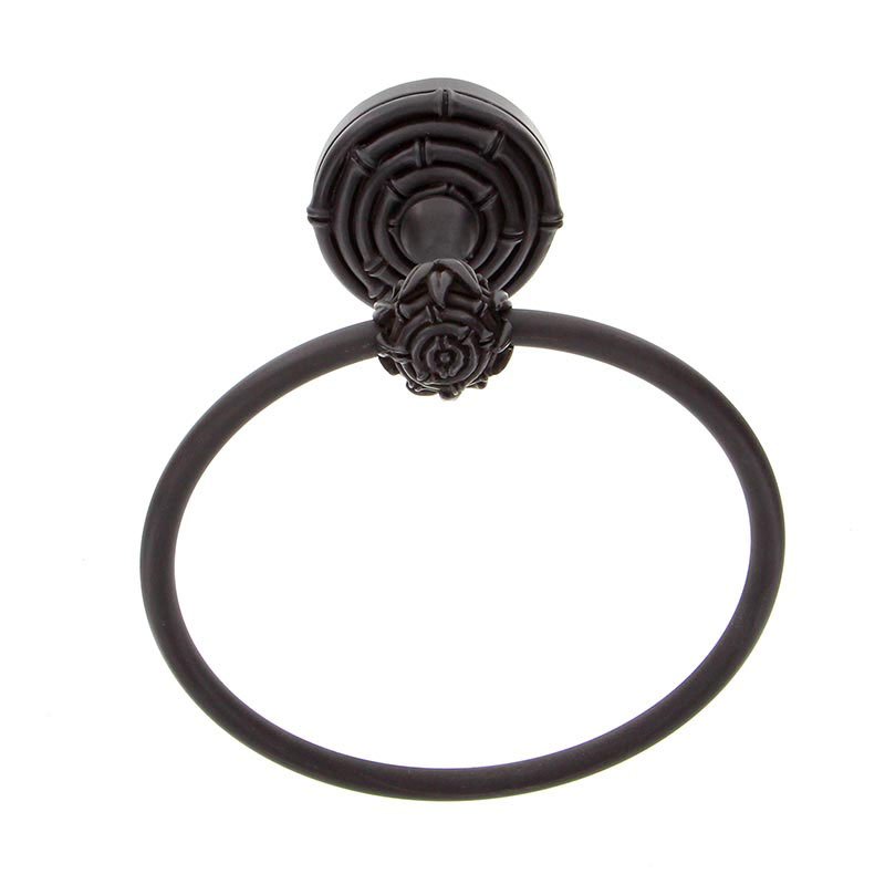Vicenza Hardware Bamboo Towel Ring in Oil Rubbed Bronze